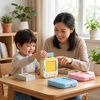 product-logic-thinking-talking-flash-card-machine product use